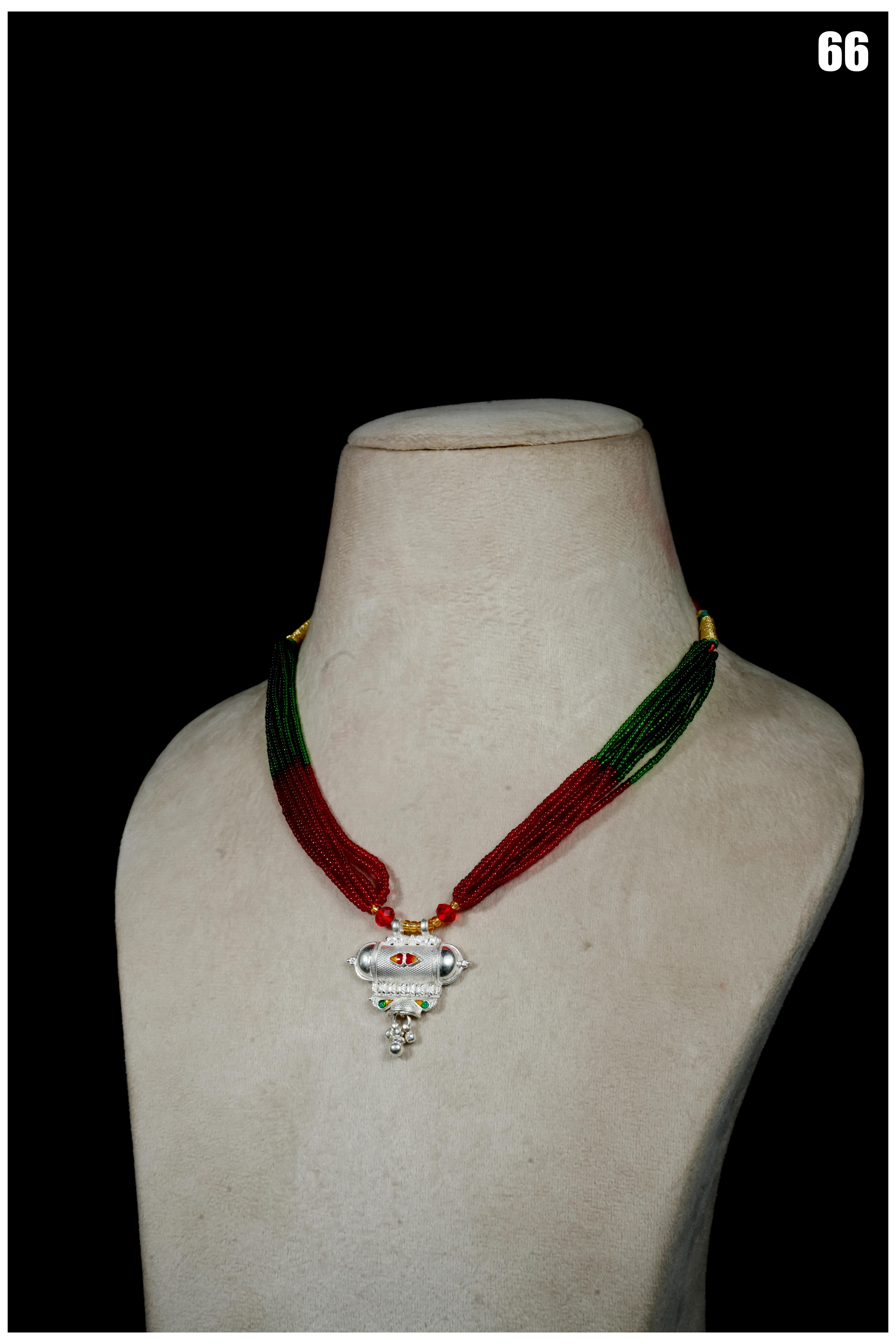 Manish Jewellers Silver Jantar For Girls & Women