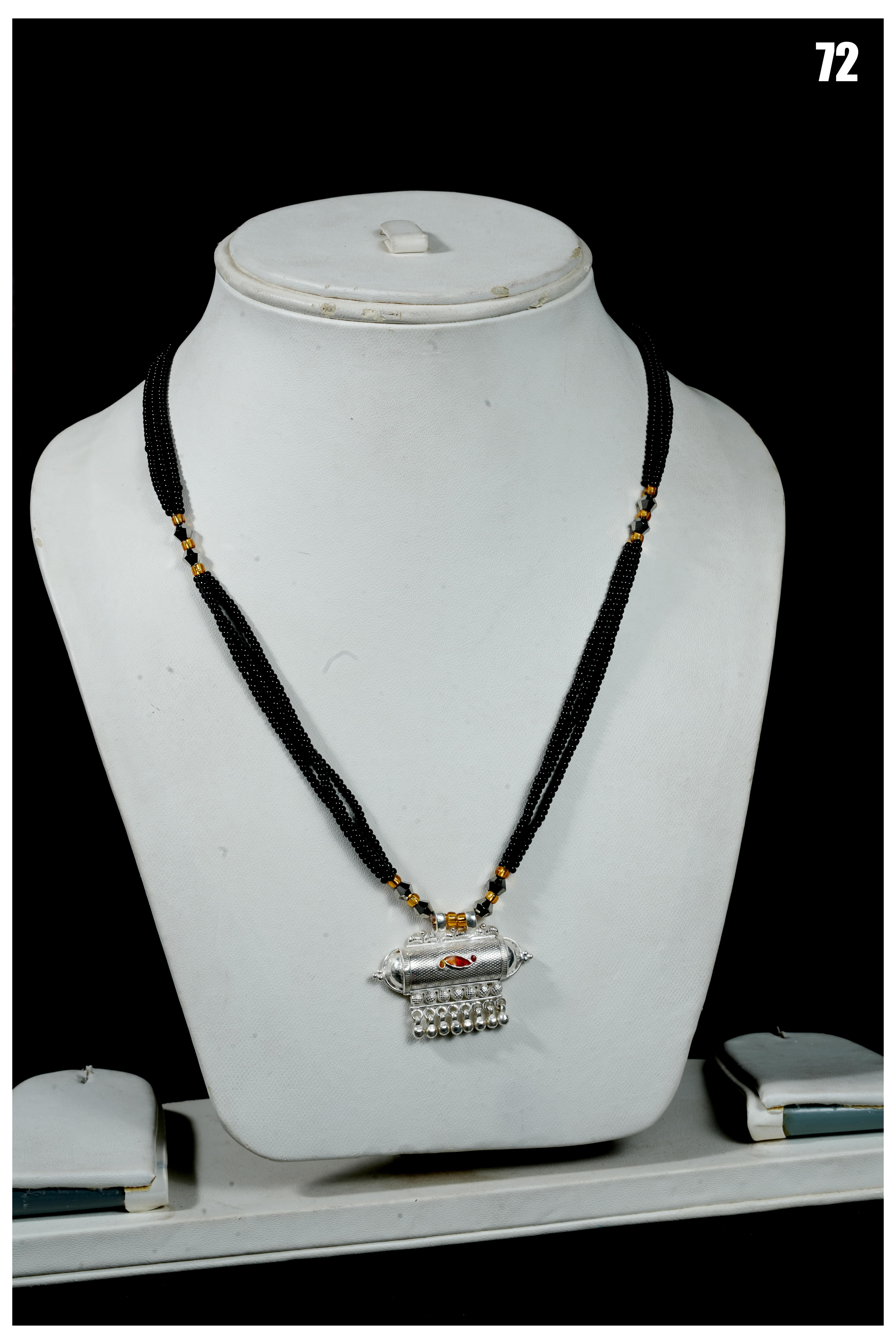 Manish Jewellers Silver Jantar For Girls & Women