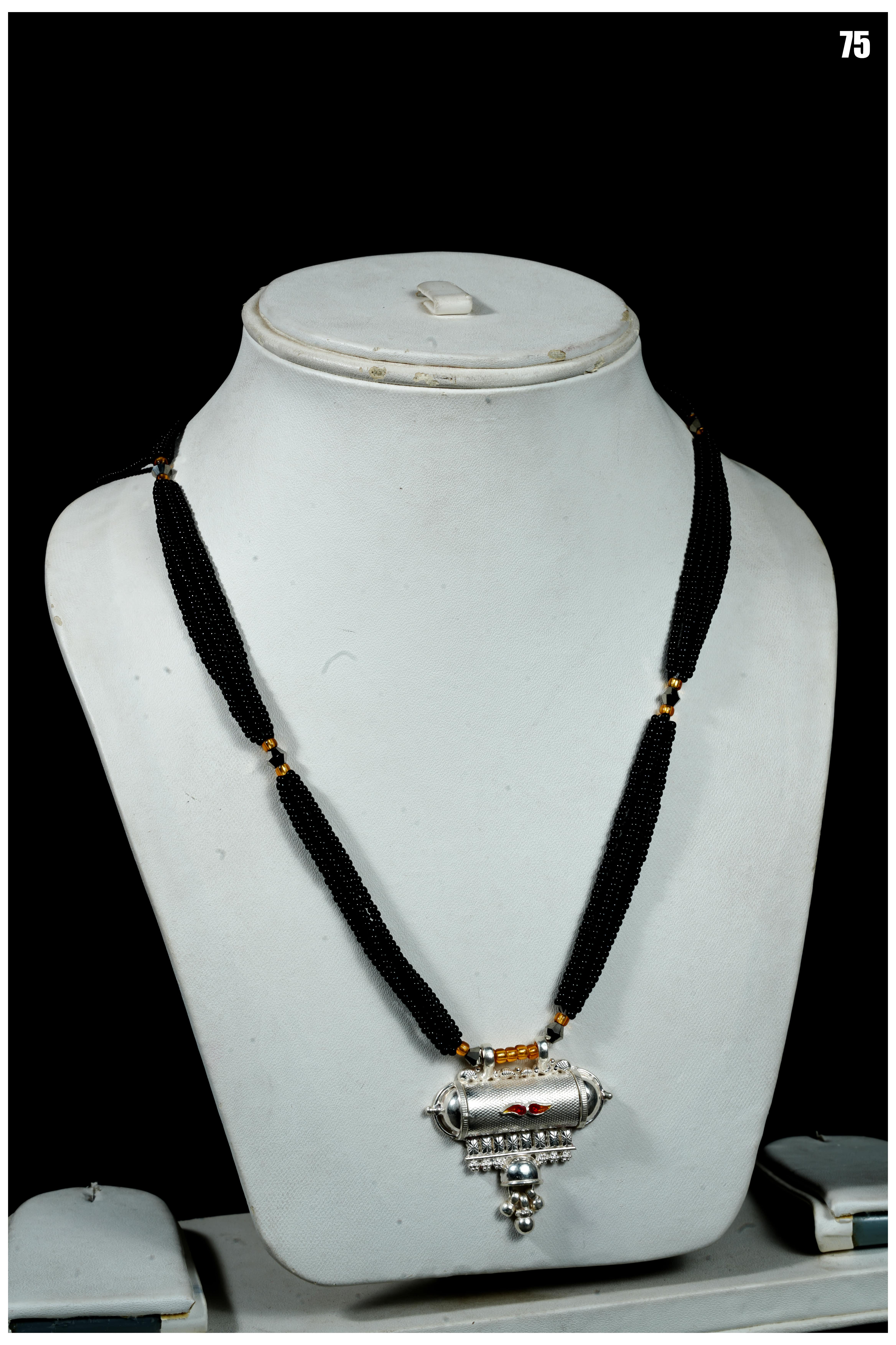 Manish Jewellers Silver Jantar For Girls & Women