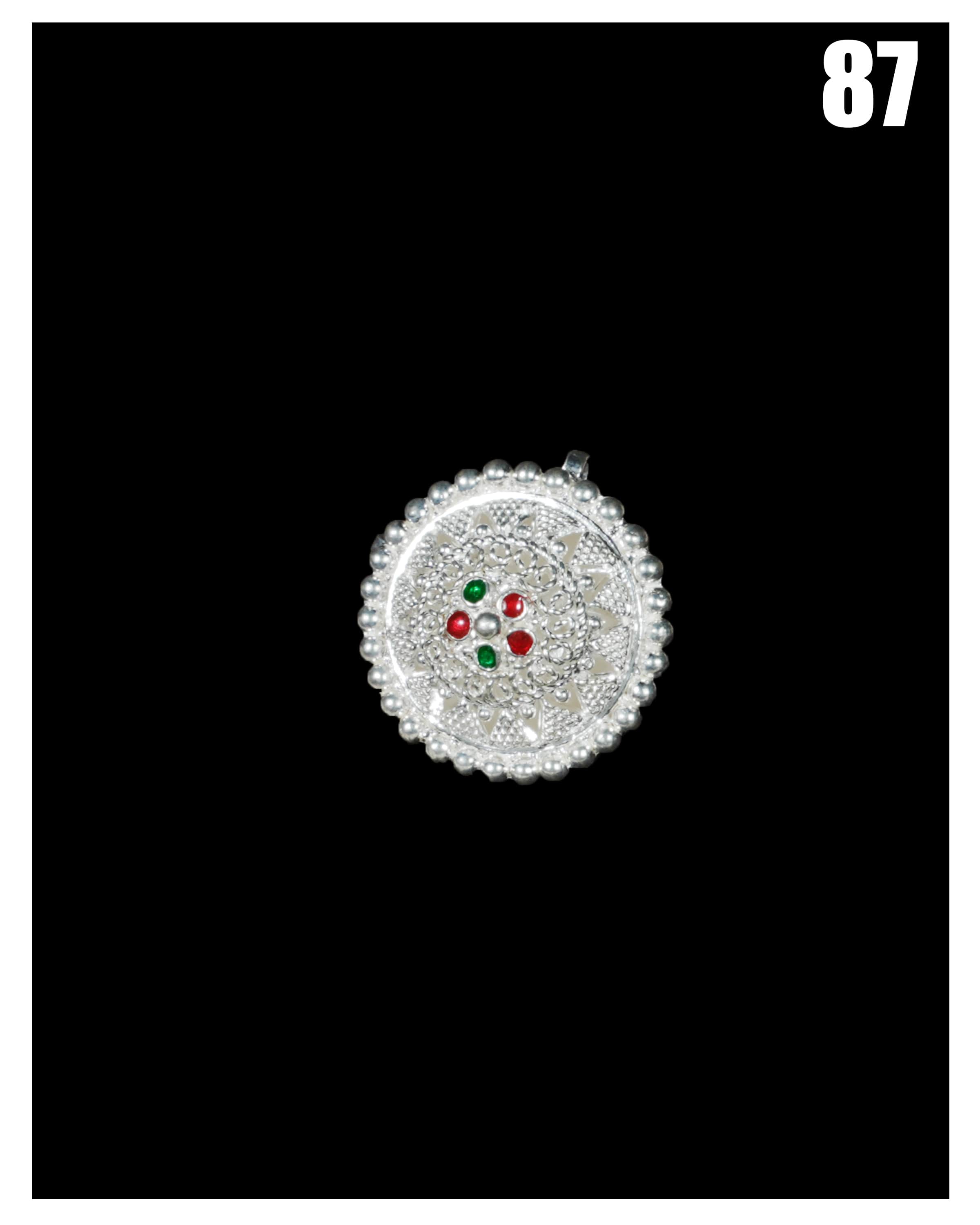 Manish Jewellers Silver Rakhdi/Damini For Girls & Women