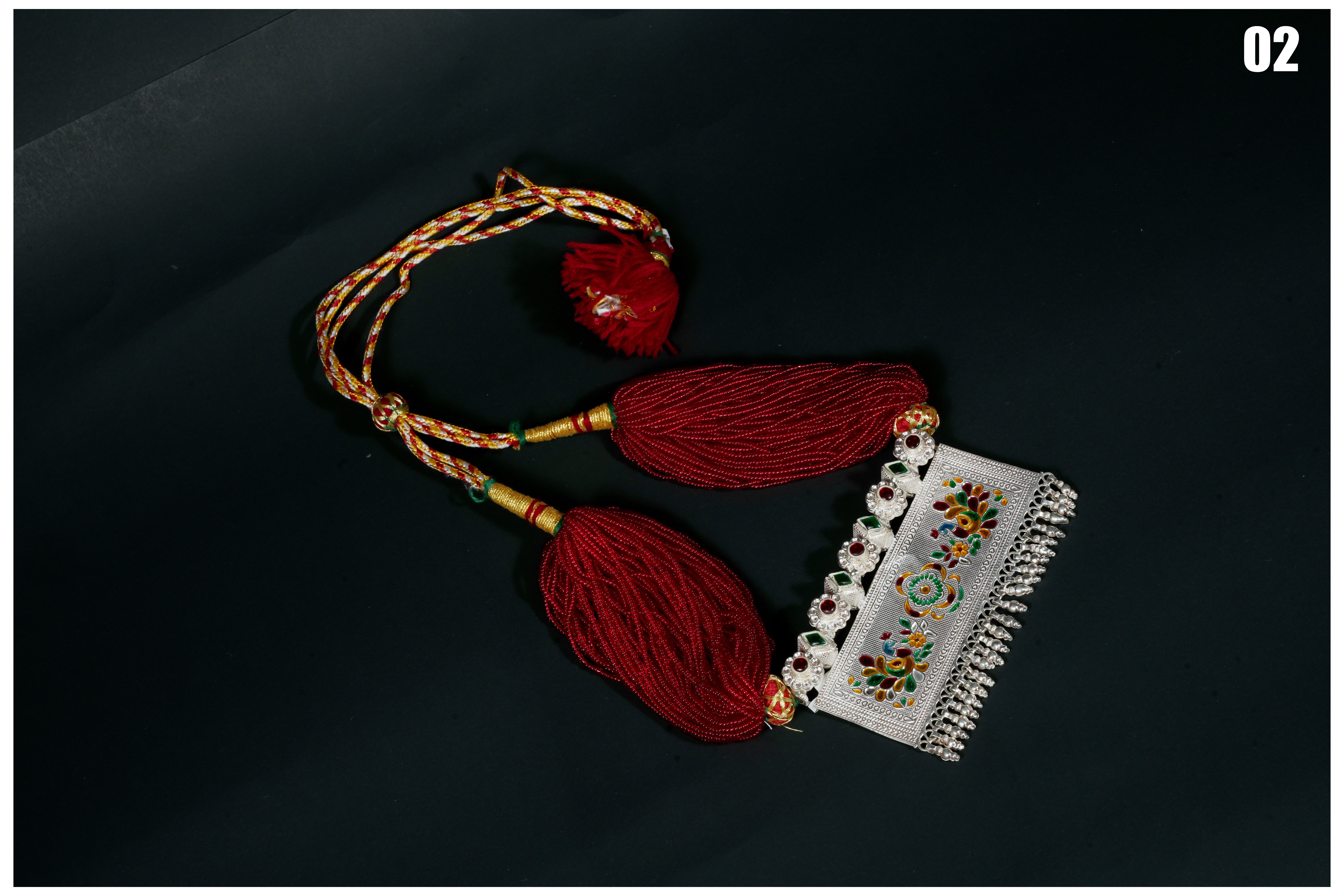 Manish Jewellers Silver Tevati For Girls & Women