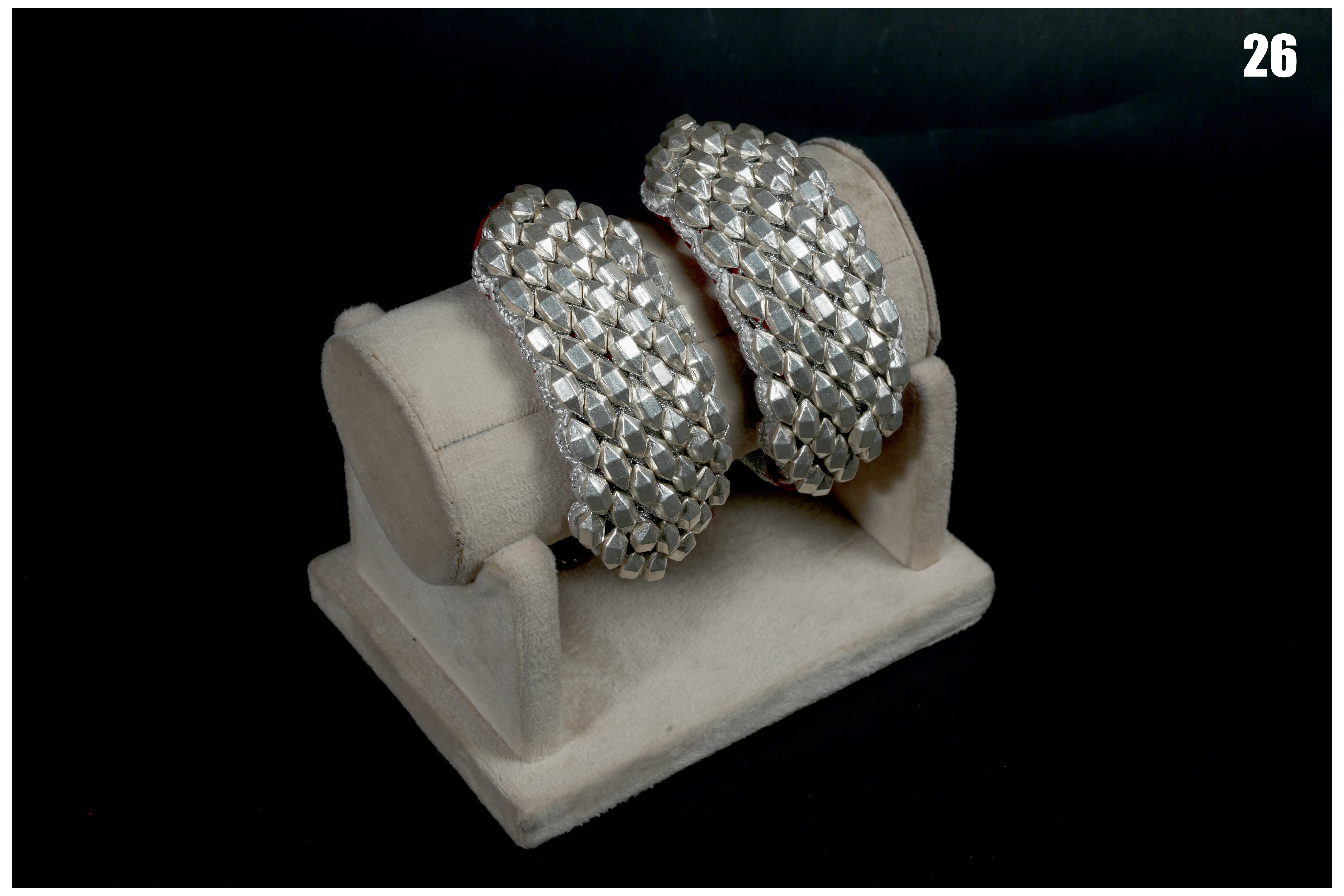 Manish Jewellers Silver Rajputi Pochi For Girls & Women