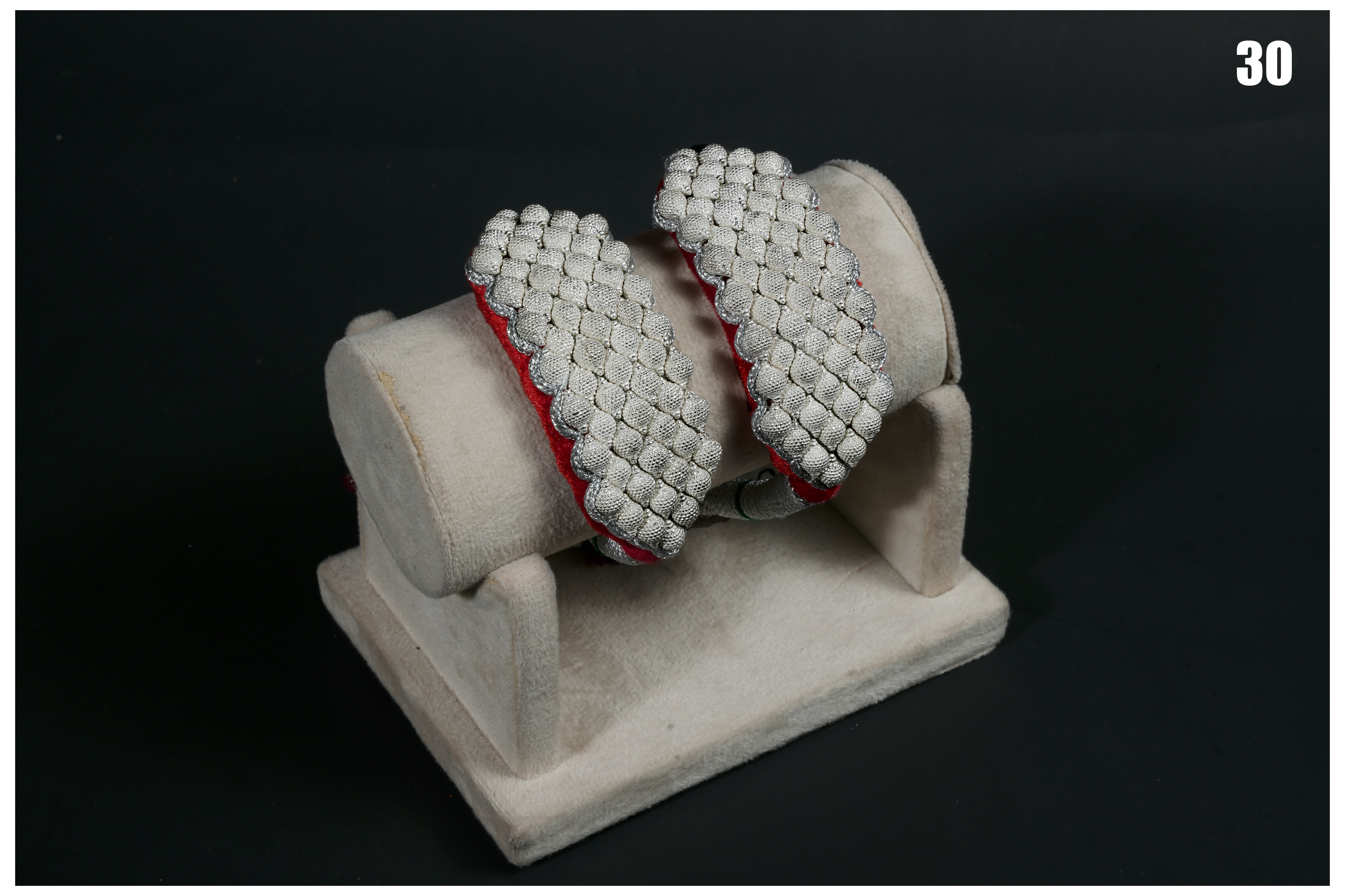 Manish Jewellers Silver Rajputi Pochi For Girls & Women