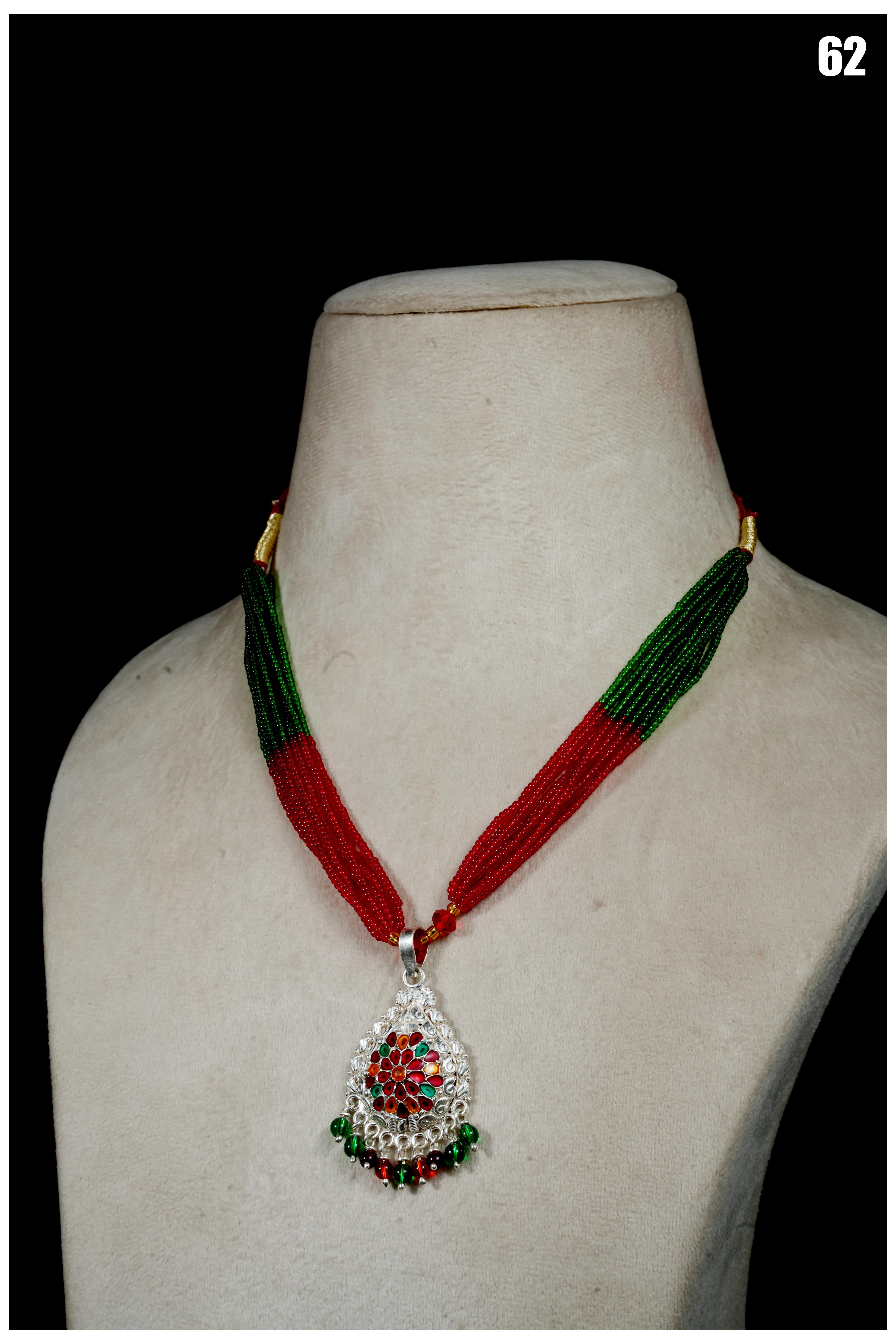 Manish Jewellers Desi Silver Mangalsutra For Girls & Women